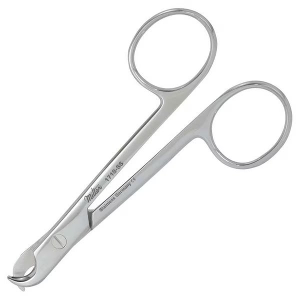 White Toenail Scissors, 4.375in, Miltex Integra, Mfr#: 1718-SS